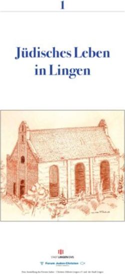 J&uuml;disches Leben in Lingen 1 - Eine Ausstellung des Forums Juden - Christen Altkreis Lingen e.V. und der Stadt Lingen