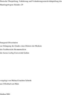 Deutsche &Uuml;berpr&uuml;fung, Validierung und Ver&auml;nderungssensitivit&auml;tspr&uuml;fung des Hautfragebogens Skindex-29 - Inaugural-Dissertation zur Erlangung des ...