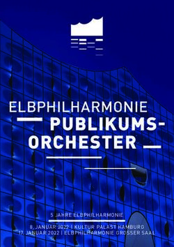 PUBLIKUMS-ELBPHILHARMONIE - ORCHESTER