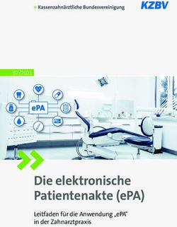 Die elektronische Patientenakte (ePA) - Leitfaden für die Anwendung "ePA" in der Zahnarztpraxis - KZBV