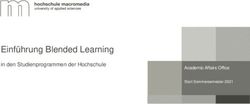 Einf&uuml;hrung Blended Learning - in den Studienprogrammen der Hochschule Academic Affairs Office - My Macromedia