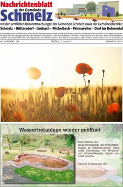 Wassertretanlage wieder ge&ouml;ffnet - Gemeinde Schmelz