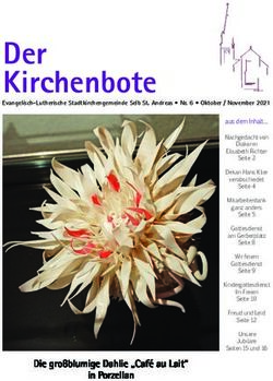 Der Kirchenbote - Stadtkirche Selb