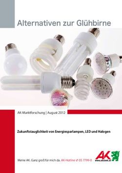 Alternativen zur Gl&uuml;hbirne - AK-Marktforschung | August 2012 Zukunftstauglichkeit von Energiesparlampen, LED und Halogen