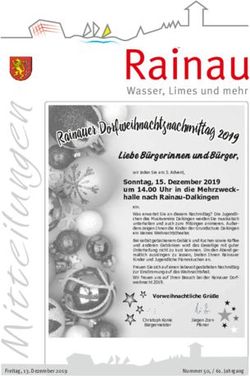 Liebe B&uuml;rgerinnen und B&uuml;rger, Rainau