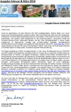 Ausgabe Februar & März 2018 - CSU