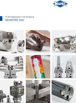 NEUHEITEN 2020 Ihr Technologiepartner in der Zerspanung - MAPAL