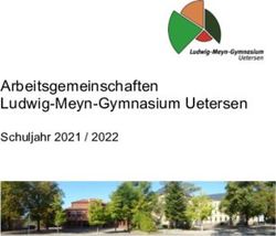 Arbeitsgemeinschaften Ludwig-Meyn-Gymnasium Uetersen - Schuljahr 2021 / 2022
