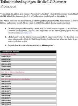 Teilnahmebedingungen f&uuml;r die LG Summer Promotion