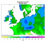 Niederschlag - WMO RA VI RCC