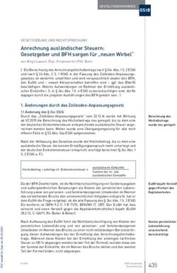 Anrechnung ausländischer steuern: Gesetzgeber und BFh sorgen für "neuen wirbel"