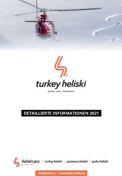 DETAILLIERTE INFORMATIONEN 2021 - Turkey Heliski