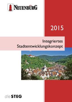 2015 Integriertes Stadtentwicklungskonzept - Stadt Neuenb&uuml;rg