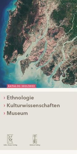 Ethnologie Kulturwissenschaften Museum - KATALOG 2021/2022 - Reimer Verlag