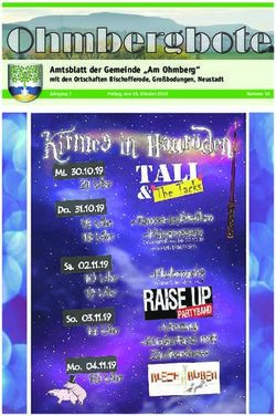 Amtsblatt der Gemeinde "Am Ohmberg" - mit den Ortschaften Bischofferode, Gro&szlig;bodungen, Neustadt - Landgemeinde Am Ohmberg