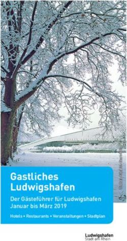 Gastliches Ludwigshafen - Der Gästeführer für Ludwigshafen Januar bis März 2019 Hotels Restaurants Veranstaltungen Stadtplan - Stadt ...