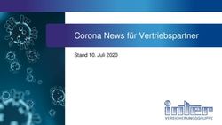 Corona News für Vertriebspartner - Stand 10. Juli 2020