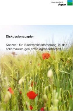 Diskussionspapier Konzept f&uuml;r Biodiversit&auml;tsf&ouml;rderung in der ackerbaulich genutzten Agrarlandschaft