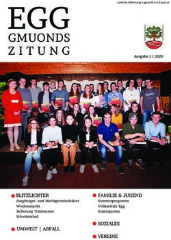 EGG GMUONDS - Gemeinde Egg