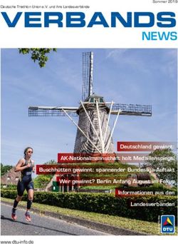 VERBANDS NEWS - Deutsche Triathlon Union