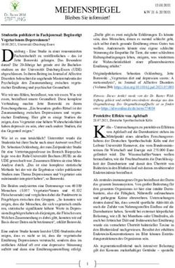 Bleiben Sie informiert! - Dr. Rainer Wild-Stiftung