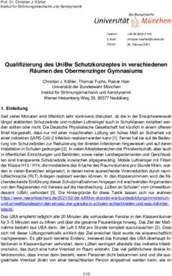 Qualifizierung des UniBw Schutzkonzeptes in verschiedenen R&auml;umen des Obermenzinger Gymnasiums