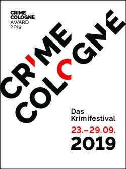 23.- 29. 09. Das Krimifestival - AWARD 2019 - Crime Cologne