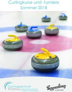 Curlingkurse und -turniere Sommer 2018 - Toggenburg Tourismus