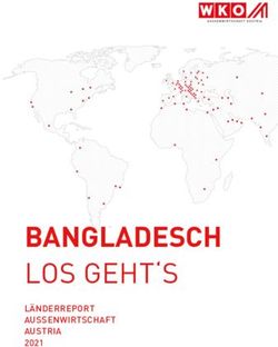 BANGLADESCH LOS GEHT'S - L&Auml;NDERREPORT AUSSENWIRTSCHAFT AUSTRIA 2021 - WKO