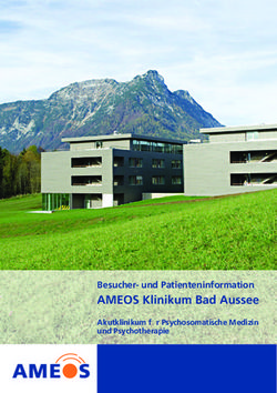AMEOS Klinikum Bad Aussee - Besucher- und Patienteninformation Akutklinikum f&uuml;r Psychosomatische Medizin und Psychotherapie