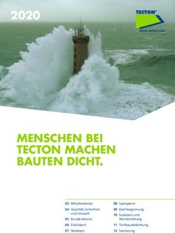 MENSCHEN BEI TECTON MACHEN BAUTEN DICHT 2020