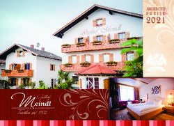 2021 ANGEBOTE - Gasthof Meindl