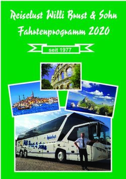 Reiselust Willi Brust & Sohn Fahrtenprogramm 2020 - seit 1977