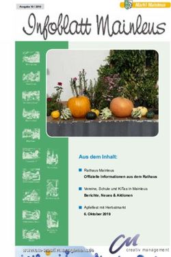 Aus dem Inhalt: creativ management - Markt Mainleus