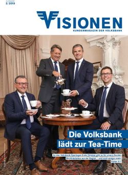 Die Volksbank l&auml;dt zur Tea-Time 2/2019 - Volksbank Nieder&ouml;sterreich