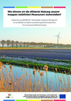 Wie können wir die effiziente Nutzung unserer knappen natürlichen Ressourcen sicherstellen? - sim4nexus