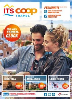 ANDALUSIEN RUNDREISE LAUBERHORN - ITS Coop Travel