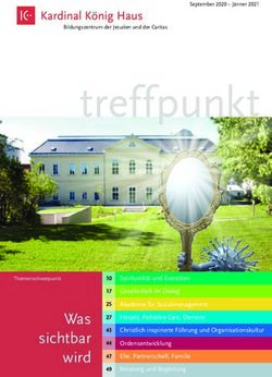 Was sichtbar - Kardinal König Haus