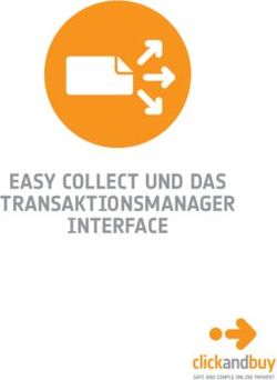EASY COLLECT UND DAS TRANSAKTIONSMANAGER INTERFACE