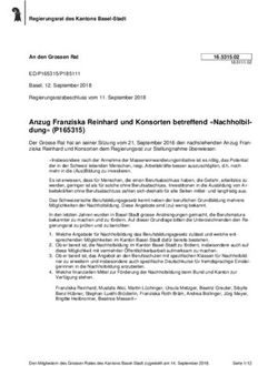 Anzug Franziska Reinhard und Konsorten betreffend "Nachholbildung" (P165315)