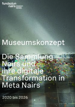 Museumskonzept Die Sammlung Nairs und ihre digitale Transformation in Meta Nairs - 2020 bis 2026