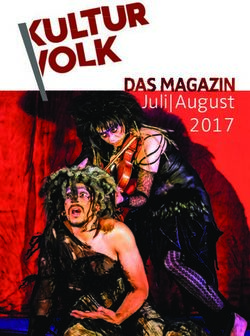 Juli|August 2017 - Kulturvolk Berlin