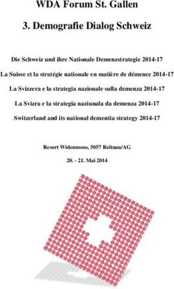 WDA Forum St. Gallen 3. Demografie Dialog Schweiz
