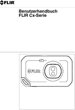 Benutzerhandbuch FLIR Cx-Serie - SCV SA