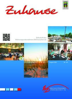 Zuhause - OHNUNGSUNTERNEHMEN - Wohnungsunternehmen Dithmarschen eG