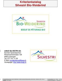 Kriterienkatalog Silvestri Bio-Weiderind