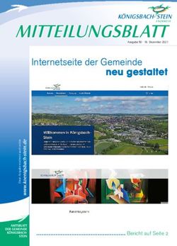 Neu gestaltet Internetseite der Gemeinde - K&ouml;nigsbach-Stein