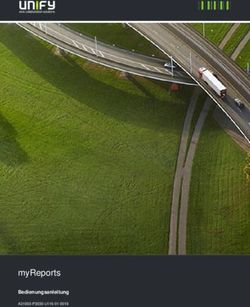 MyReports Bedienungsanleitung - Steffel TK