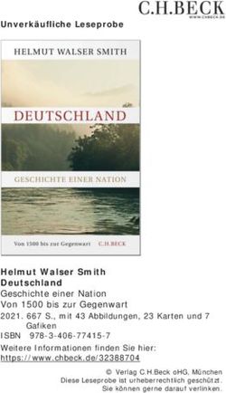 Helmut Walser Smith Deutschland - Unverk&auml;ufliche Leseprobe - NET