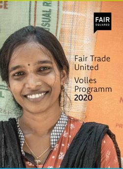 Fair Trade United Volles Programm 2020 - Fair Squared